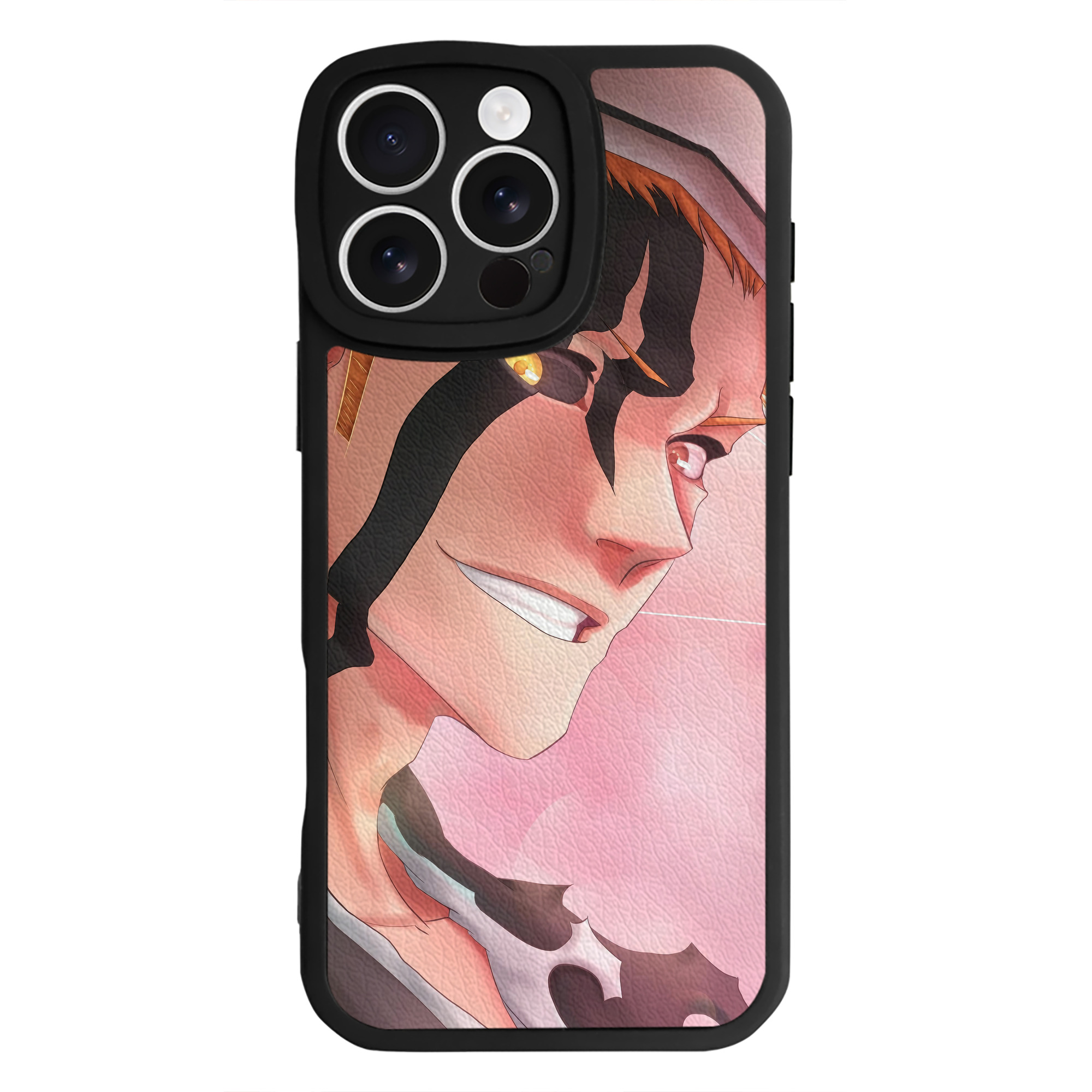 （画像用） ブリーチ BLEACH 【iPhone 16シリーズ対応】シリコンスマホケース（レザー調） 材質：シリコン